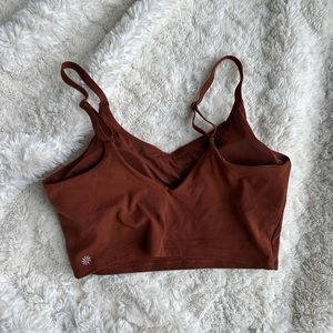 Elevation v-neck longline bra A-C